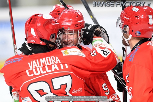 2019-11-16 Valpellice Bulldogs-Hockey Milano Bears 5814 Davide Segatel